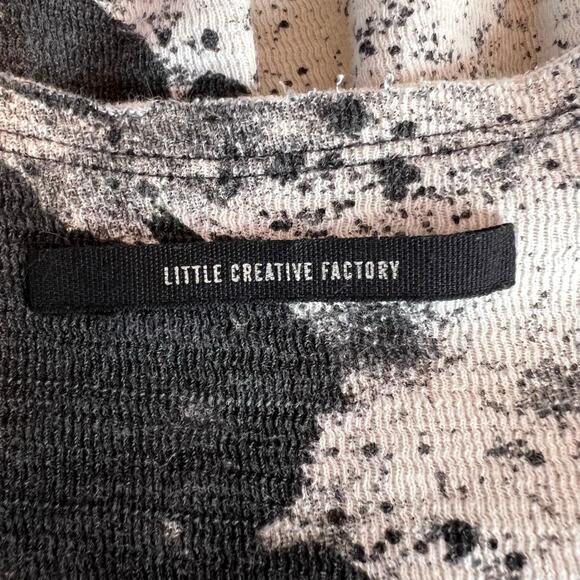 LITTLE CREATIVE FACTORY Scribble Long Dress 100% Organic Cotton Dress Girl 8 Yr. - Picture 10 of 10